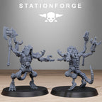 Raticus Technoclaw von StationForge/Wargame Miniaturen, 10 Figuren +Bases