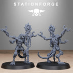 Raticus Technoclaw von StationForge/Wargame Miniaturen, 10 Figuren +Bases