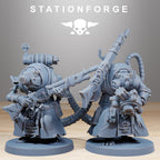 Raticus Grunts+ Leader von StationForge/Wargame Miniaturen, 11 Figuren +Bases