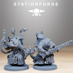 Raticus Grunts+ Leader von StationForge/Wargame Miniaturen, 11 Figuren +Bases