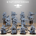 Raticus Grunts+ Leader von StationForge/Wargame Miniaturen, 11 Figuren +Bases
