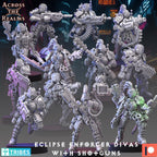 Grimdark Justice from Across the Realms, Wargame Miniatures+ Gratis Bases