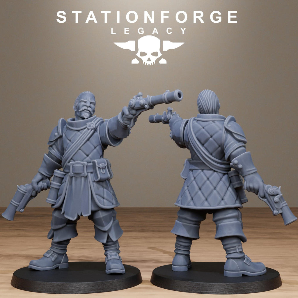 Thorncrest Trackers from StationForgeLegacy/10 Miniatures +Gratis Bases