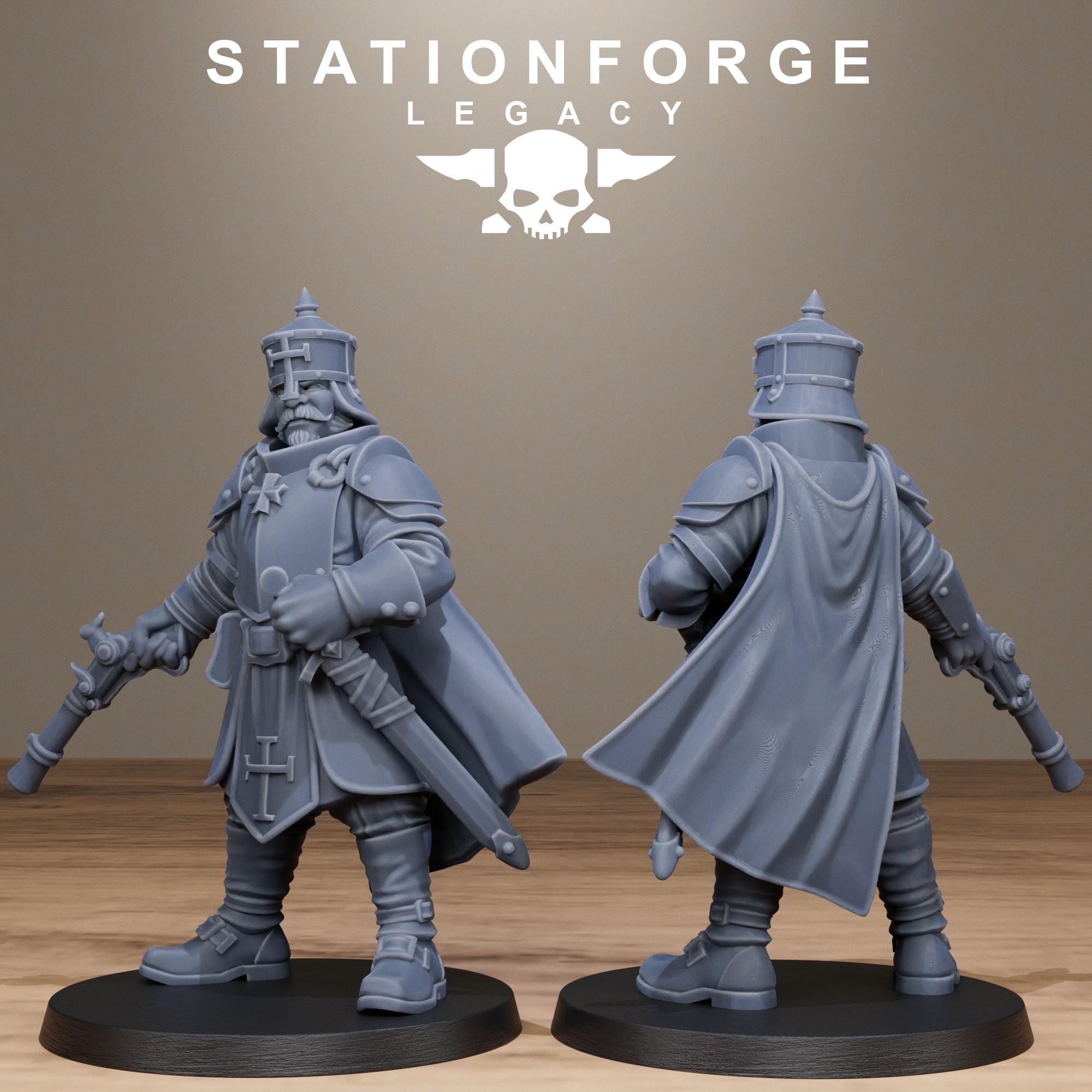 Thorncrest Trackers from StationForgeLegacy/10 Miniatures +Gratis Bases