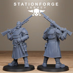 Thorncrest Trackers from StationForgeLegacy/10 Miniatures +Gratis Bases