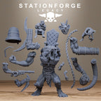 Rotfang Bell Rat from StationForgeLegacy/Miniature +Gratis Base