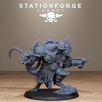 Rotfang Mega Rats from StationForgeLegacy/3 Miniatures +Gratis Bases