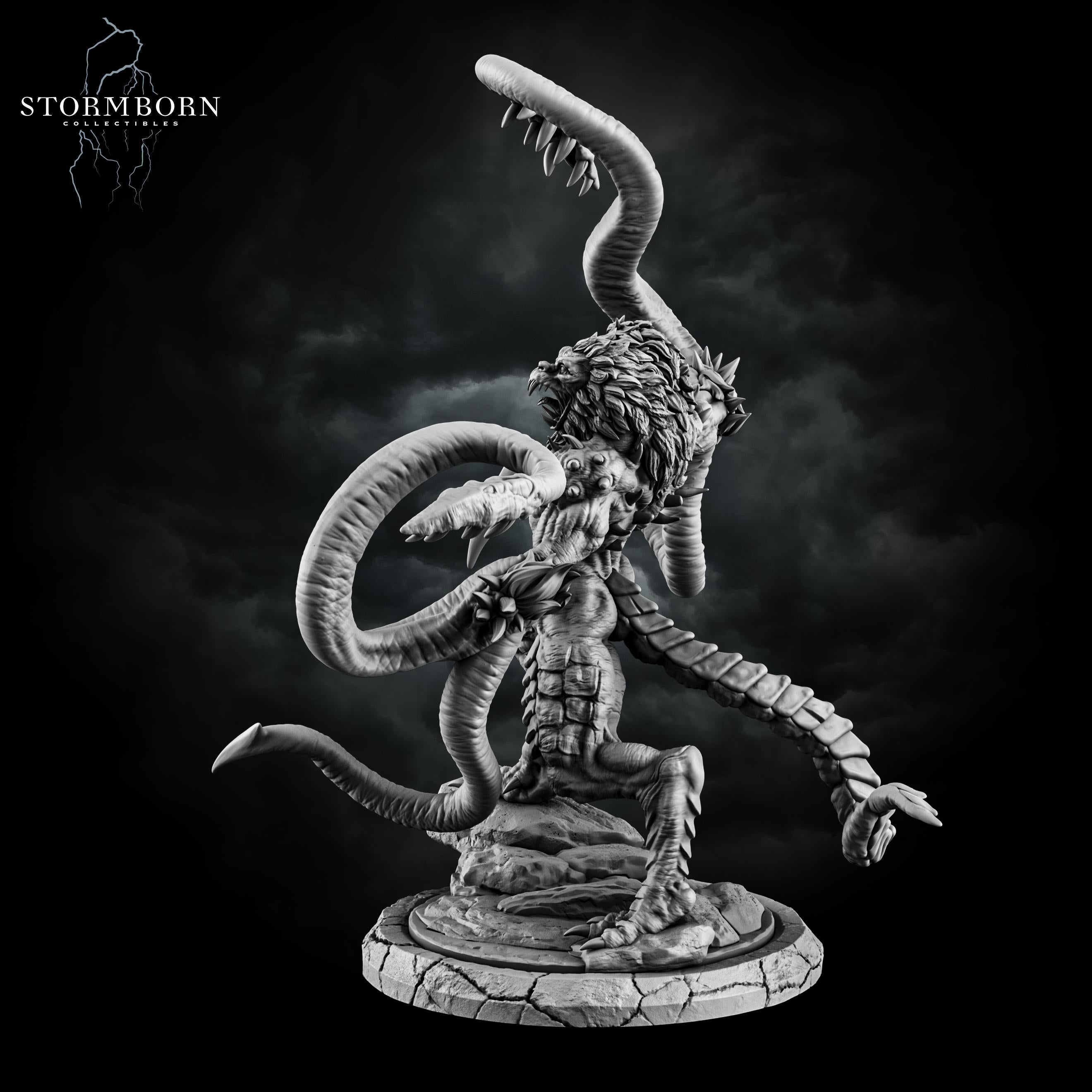 Demogorgon from Stormborn Collectibles, Wargame Miniature+ Base