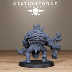 Bogkin Ogres from StationForgeLegacy/3 Miniatures +Gratis Bases