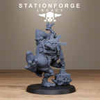 Bogkin Ogres from StationForgeLegacy/3 Miniatures +Gratis Bases
