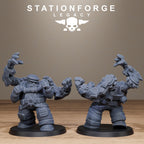 Ironvale Leaders from StationForgeLegacy/6 Miniatures +Gratis Bases