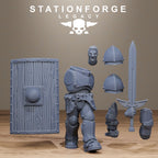 Solaris Shielders  from StationForgeLegacy/10 Miniatures +Gratis Bases