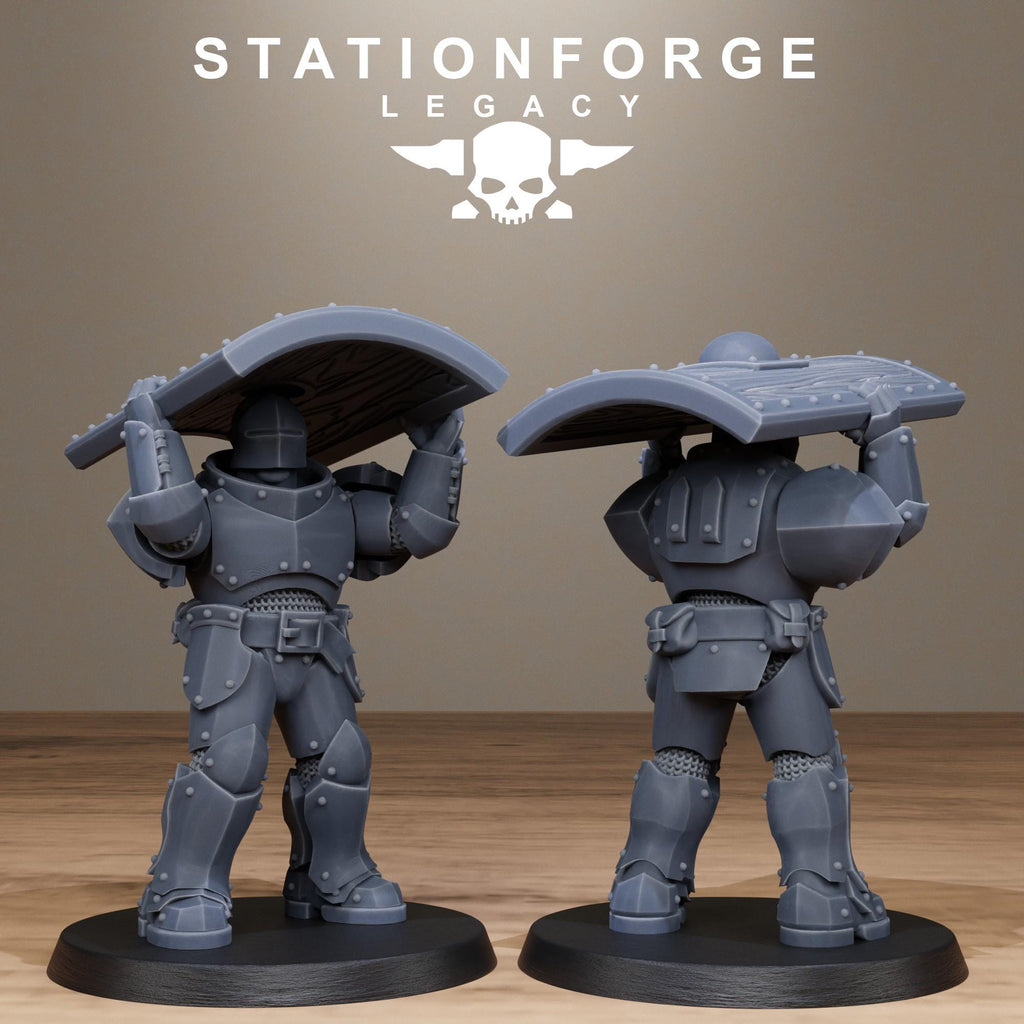 Solaris Shielders  from StationForgeLegacy/10 Miniatures +Gratis Bases