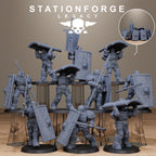 Solaris Shielders  from StationForgeLegacy/10 Miniatures +Gratis Bases