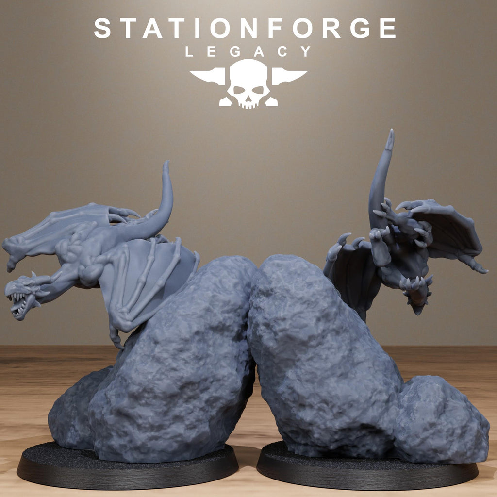 Solaris Dragon Squad from StationForgeLegacy/10 Miniatures +Gratis Bases