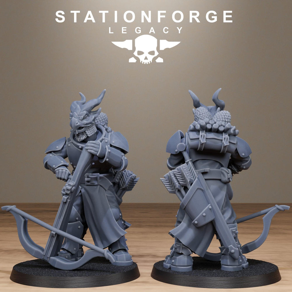 Solaris Dragon Squad from StationForgeLegacy/10 Miniatures +Gratis Bases