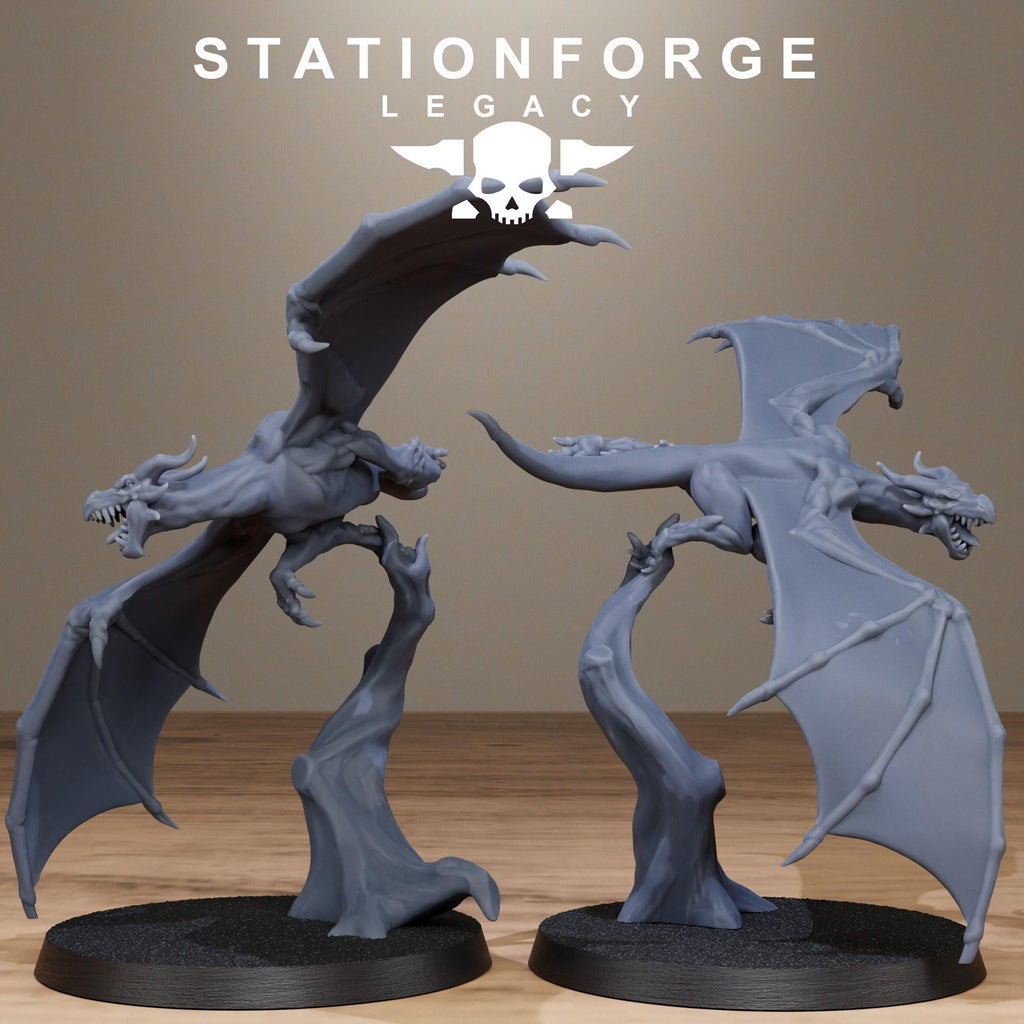 Solaris Dragon Squad from StationForgeLegacy/10 Miniatures +Gratis Bases