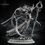 Banshee Queen from Stormborn Collectibles, Wargame Miniature+ Gratis Base