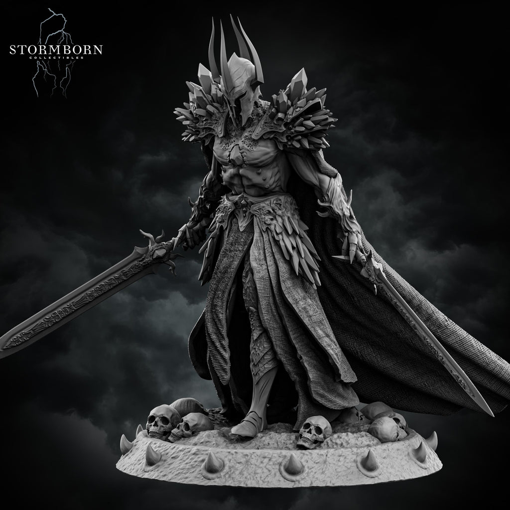 Malakar, Lord of the Death Realm from Stormborn Collectibles, Wargame Miniature+ Gratis Base