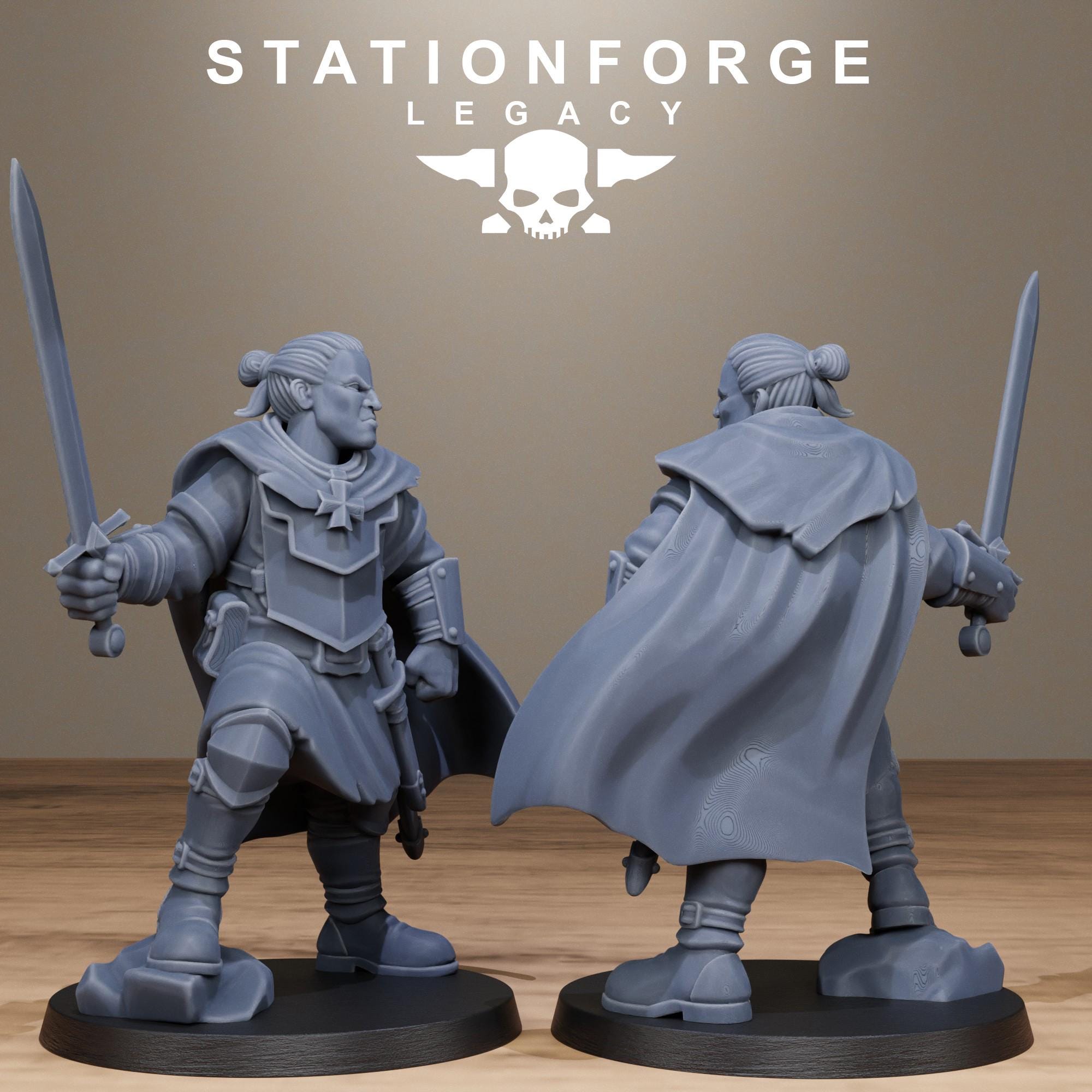 Thorncrest Trackers from StationForgeLegacy/10 Miniatures +Gratis Bases