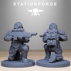 GrimGuard Elites from StationForge/12 Miniatures +Gratis Bases