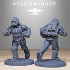GrimGuard Elites from StationForge/12 Miniatures +Gratis Bases