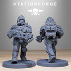GrimGuard Elites from StationForge/12 Miniatures +Gratis Bases