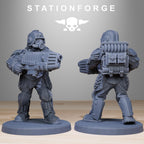 GrimGuard Elites from StationForge/12 Miniatures +Gratis Bases