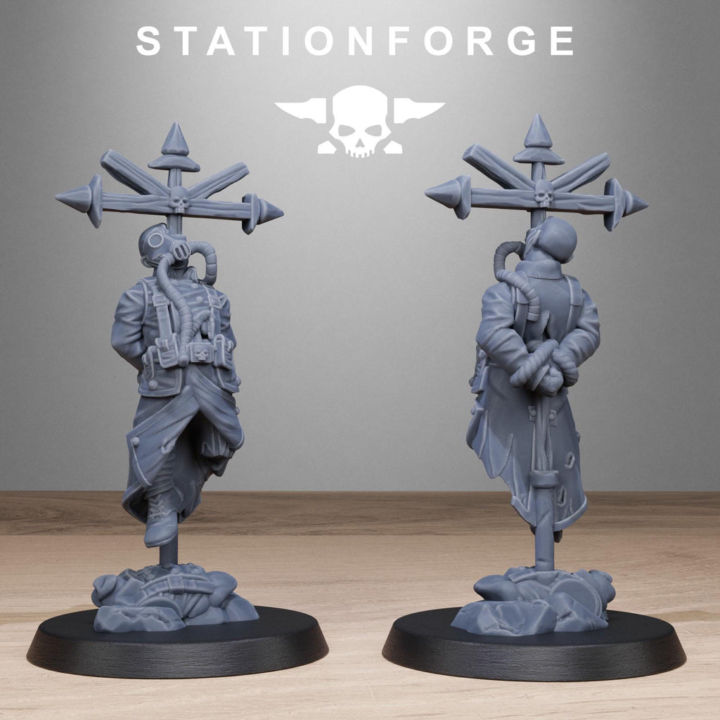 GrimGuard Objective Markers from StationForge/10 Miniatures +Gratis Bases