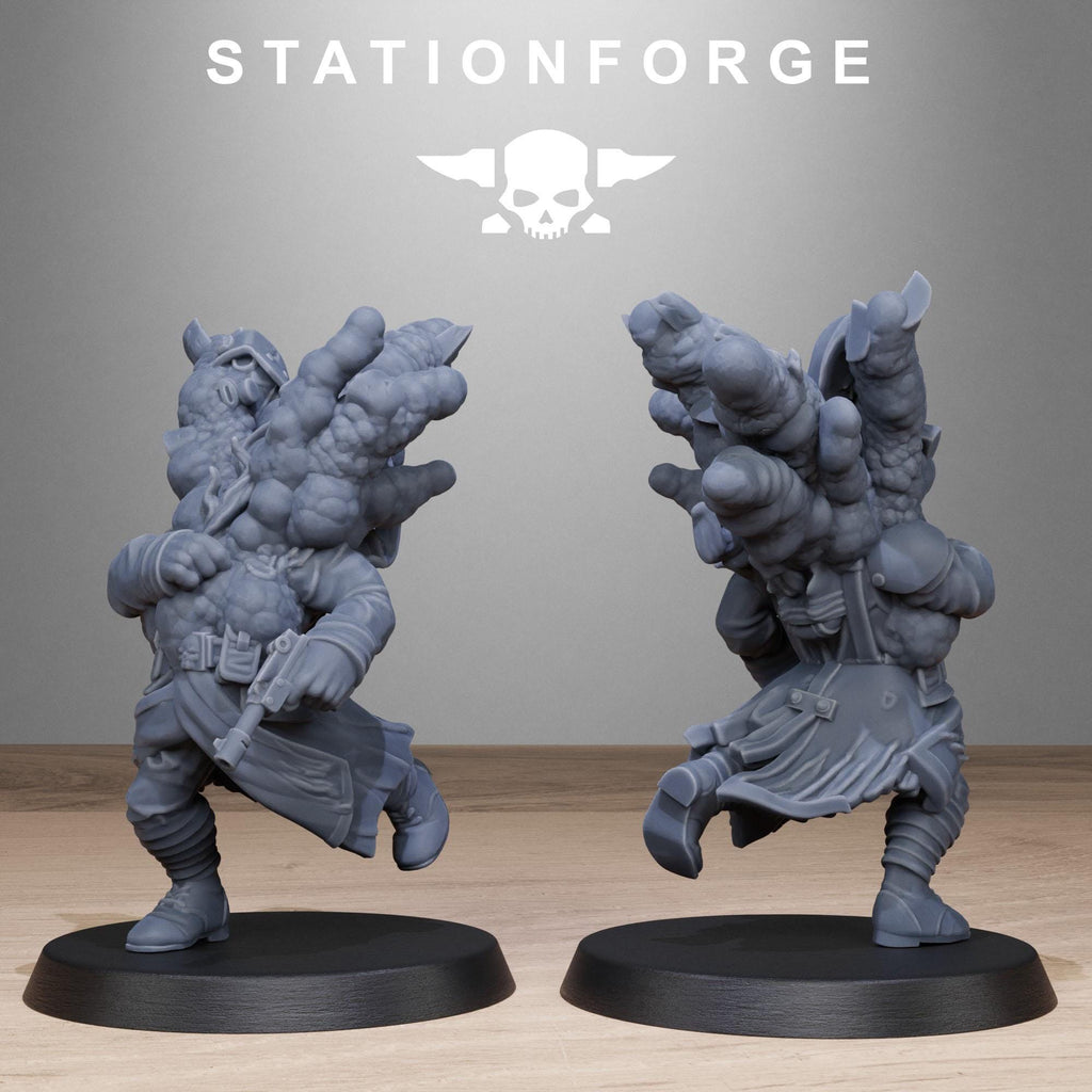 GrimGuard Objective Markers from StationForge/10 Miniatures +Gratis Bases