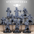 GrimGuard Vigils from StationForge/10 Miniatures +Gratis Bases