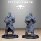 GrimGuard Vigils from StationForge/10 Miniatures +Gratis Bases