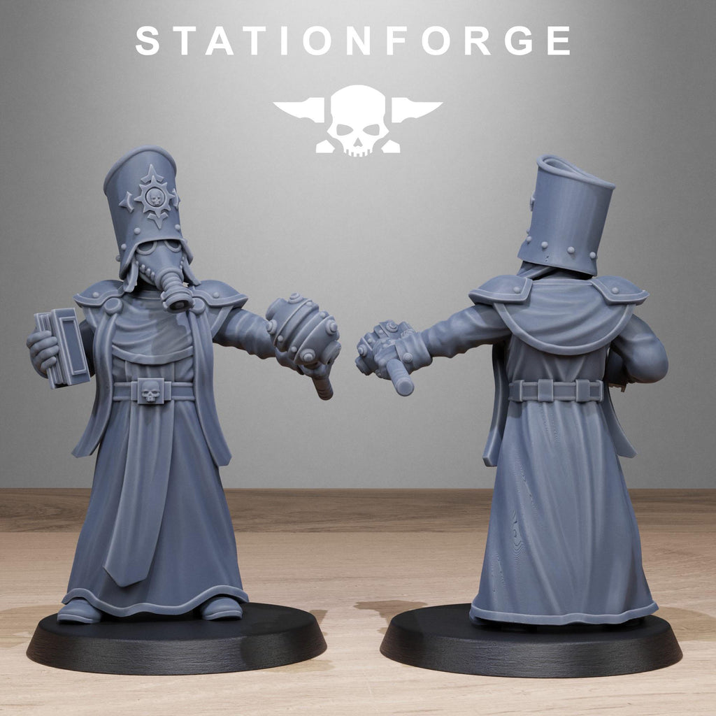 GrimGuard Vigils from StationForge/10 Miniatures +Gratis Bases
