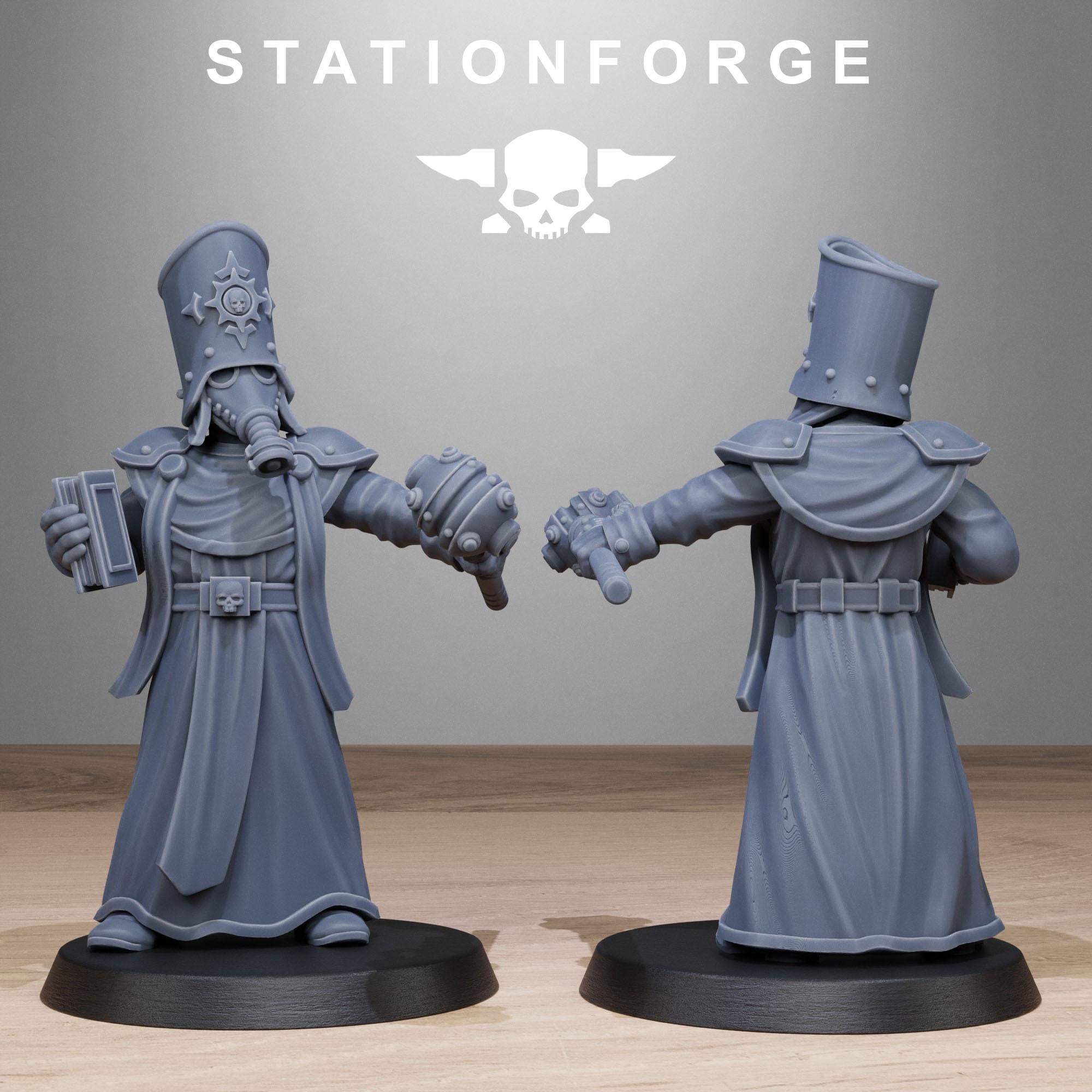GrimGuard Vigils from StationForge/10 Miniatures +Gratis Bases