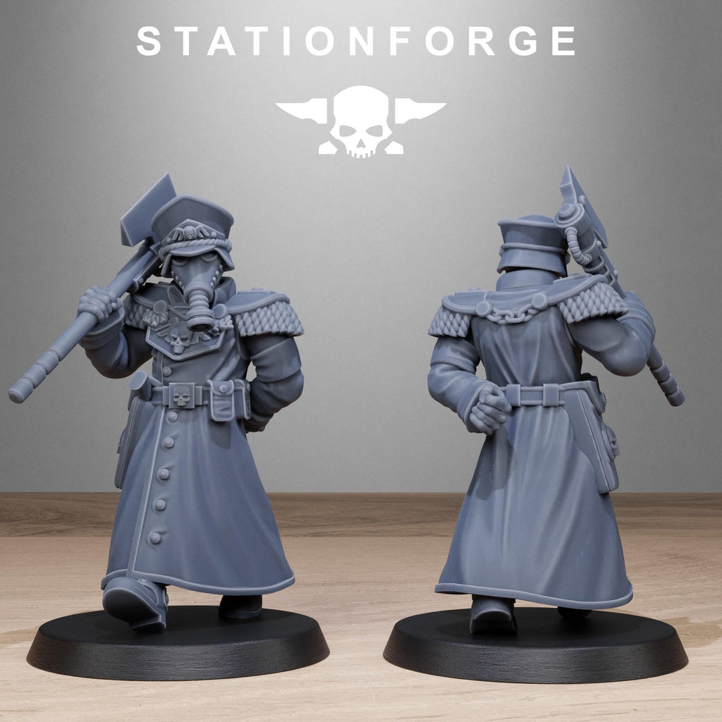 GrimGuard Vigils from StationForge/10 Miniatures +Gratis Bases