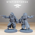 GrimGuard Acolytes  from StationForge/10 Miniatures +Gratis Bases