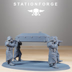 GrimGuard Casualties from StationForge/11 Miniatures +Gratis Bases
