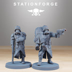 GrimGuard Casualties from StationForge/11 Miniatures +Gratis Bases