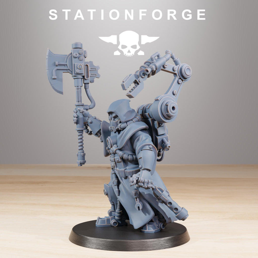 Scavenger Commander  from StationForge/ Miniature +Gratis Base