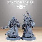 Scavenger Hunters from StationForge/11 Miniatures +Gratis Bases