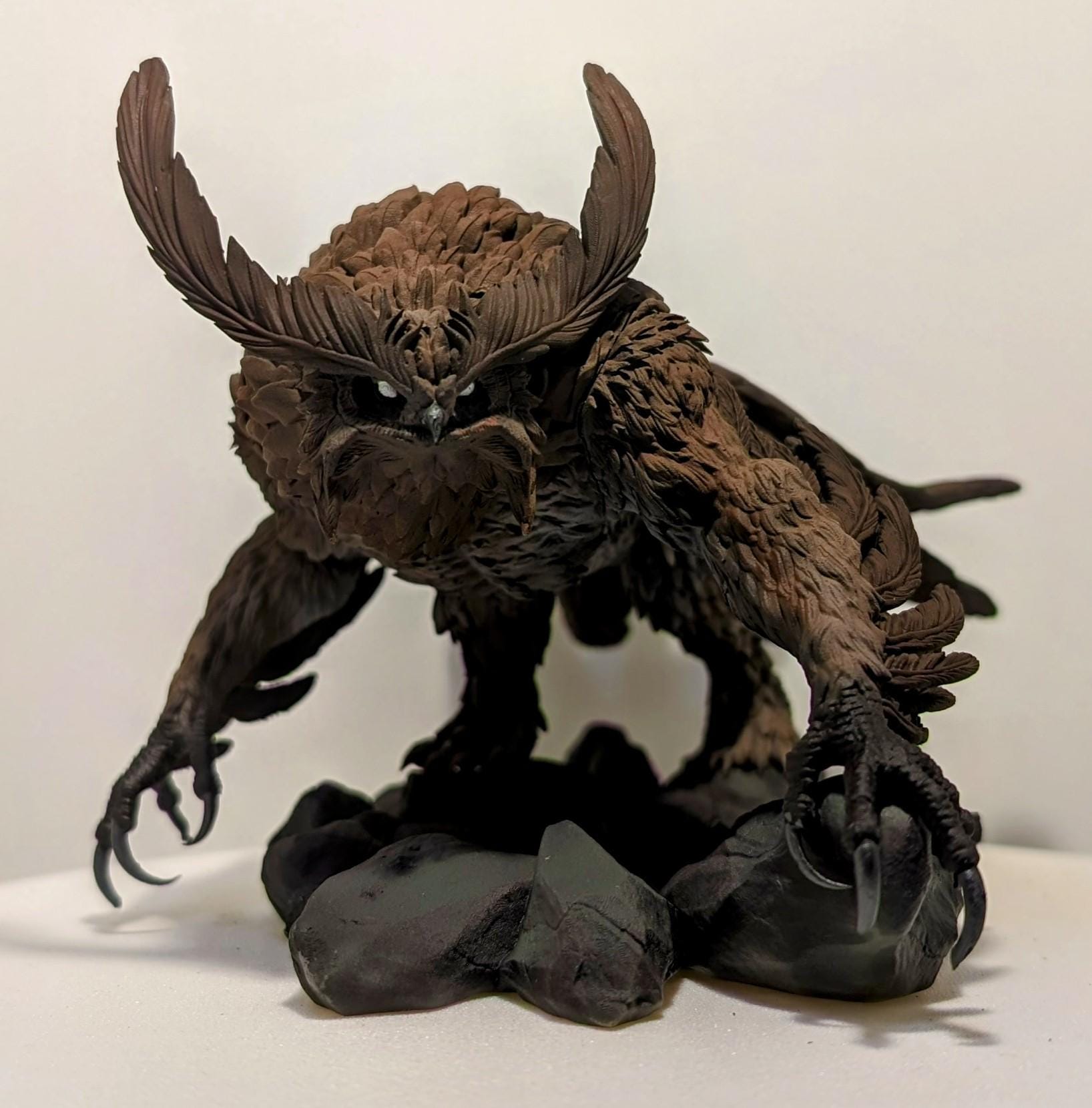 Owlbear from Stormborn Collectibles, Wargame Miniature+ Base