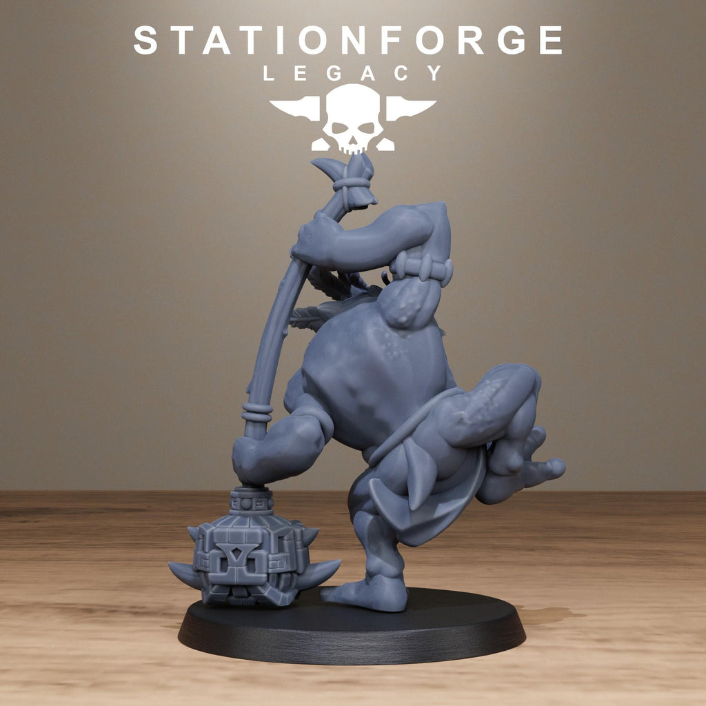 Bogkin Ogres from StationForgeLegacy/3 Miniatures +Gratis Bases