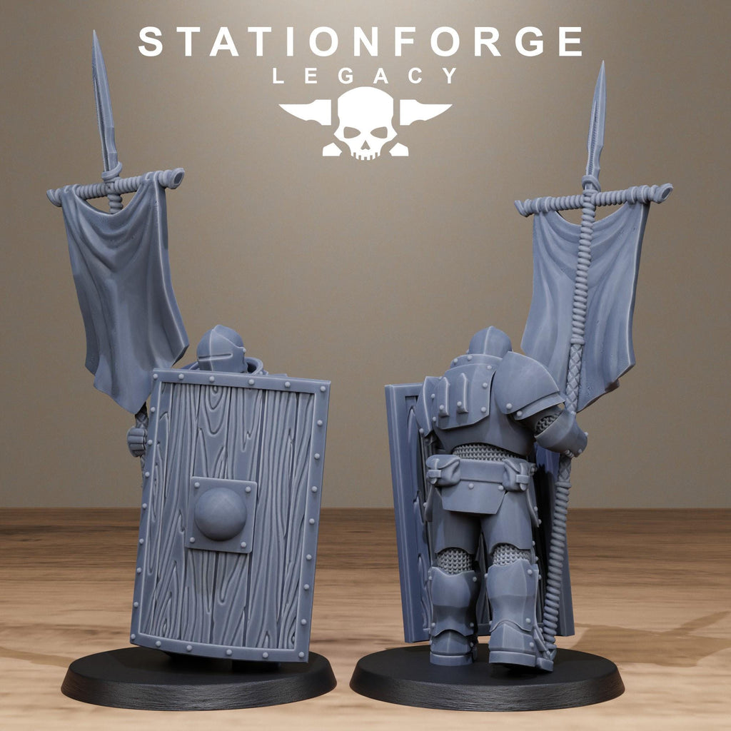 Solaris Shielders  from StationForgeLegacy/10 Miniatures +Gratis Bases