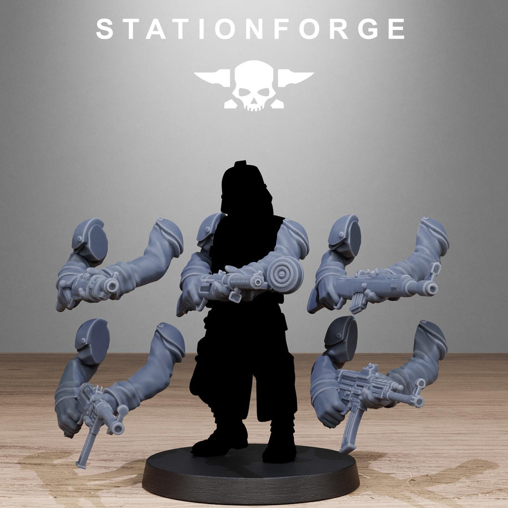 GrimGuard German Weapons Pack from StationForge/whole set- 160 weapon bits