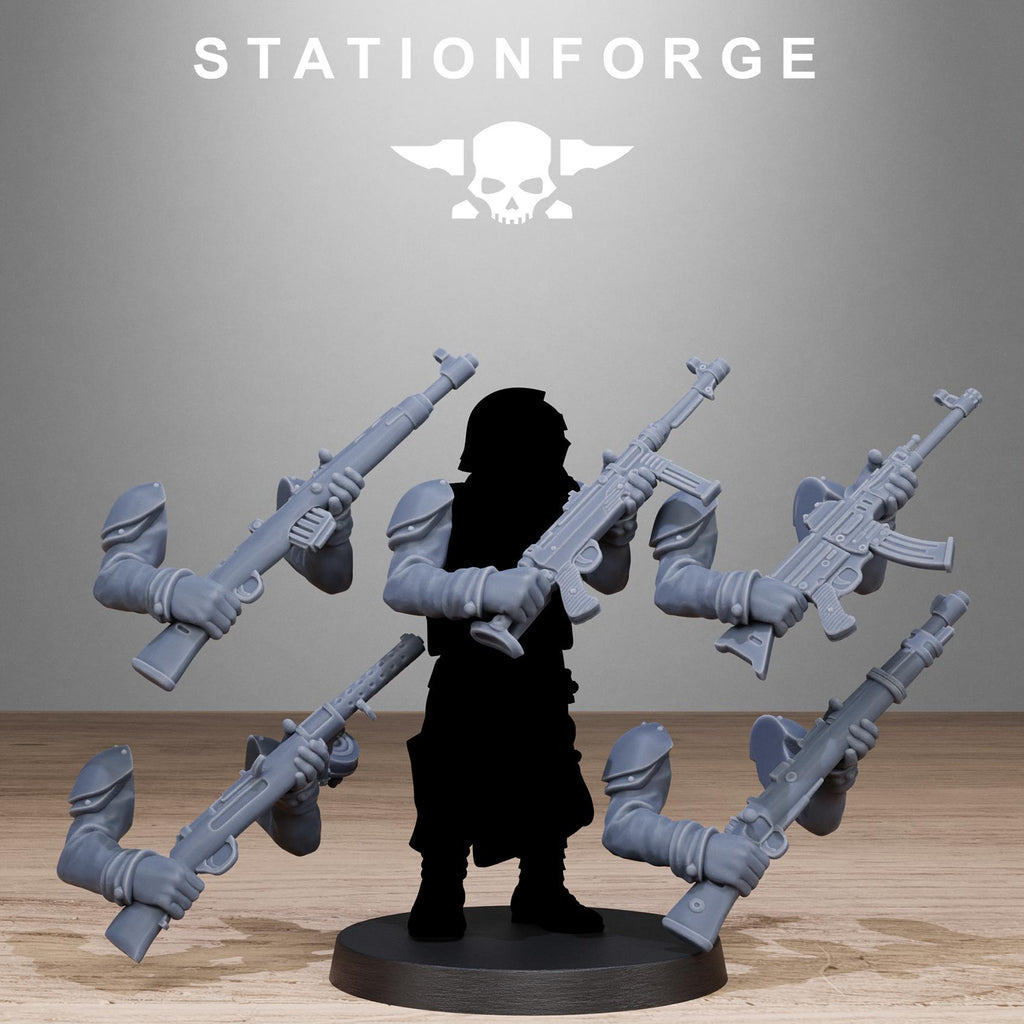 GrimGuard German Weapons Pack from StationForge/whole set- 160 weapon bits