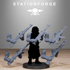 GrimGuard German Weapons Pack from StationForge/whole set- 160 weapon bits