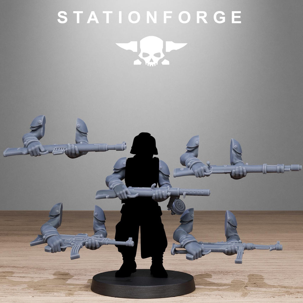GrimGuard German Weapons Pack from StationForge/whole set- 160 weapon bits