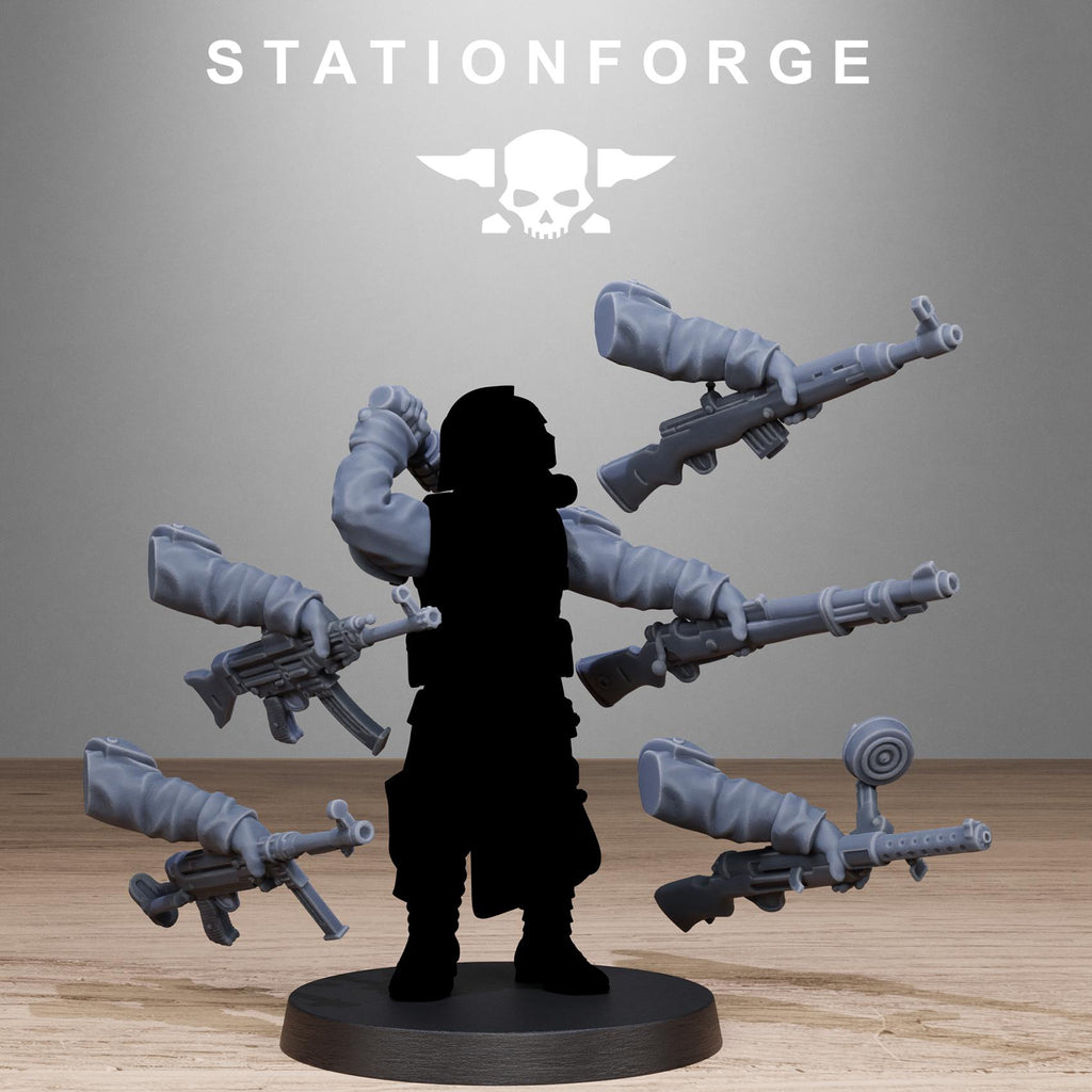 GrimGuard German Weapons Pack from StationForge/whole set- 160 weapon bits