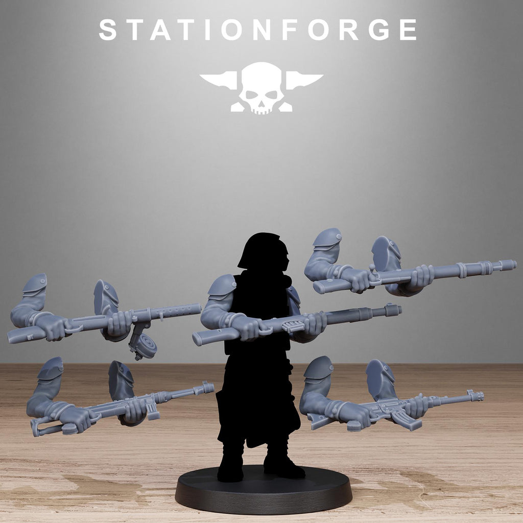 GrimGuard German Weapons Pack from StationForge/whole set- 160 weapon bits