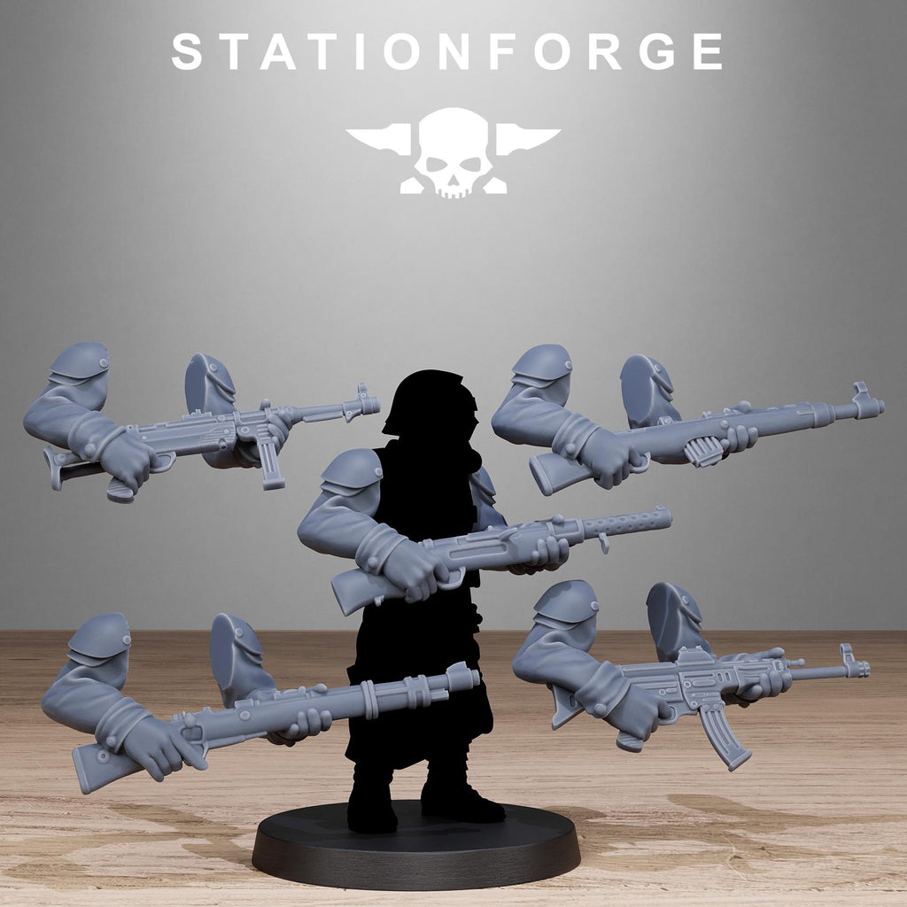 GrimGuard German Weapons Pack from StationForge/whole set- 160 weapon bits
